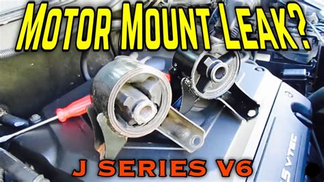 motor mount leaking oil|Symptoms of Bad Engine Mount (Motor Mount)